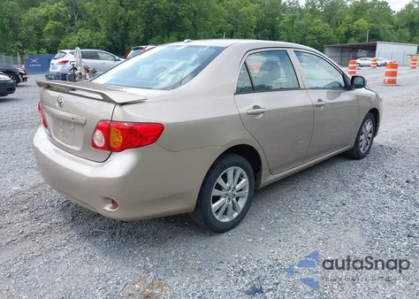 2010 Toyota Corolla Le z USA, uszkodzony, nr VIN 1NXBU4EE8AZ214135